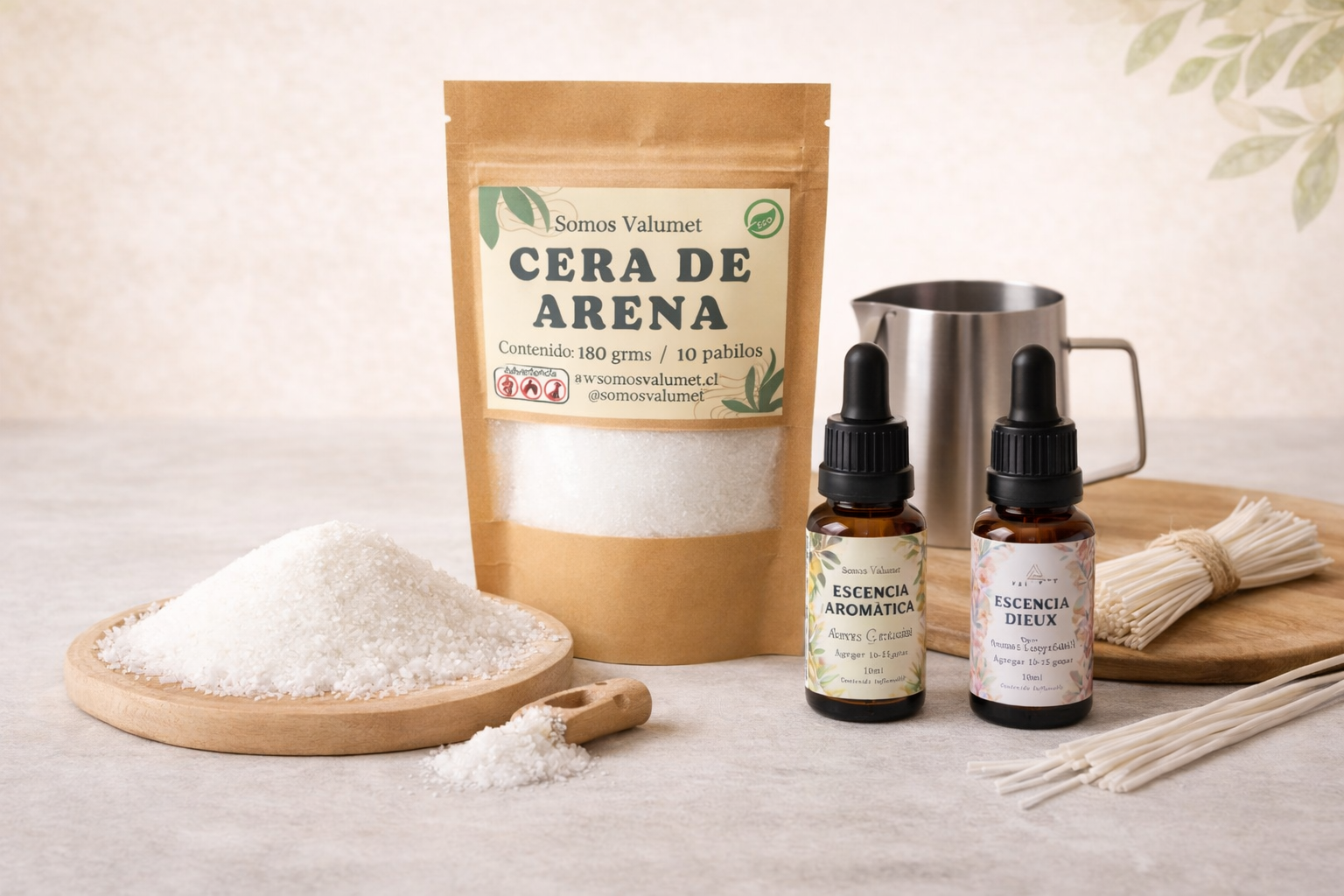 Cera de Arena e Insumos para Velas