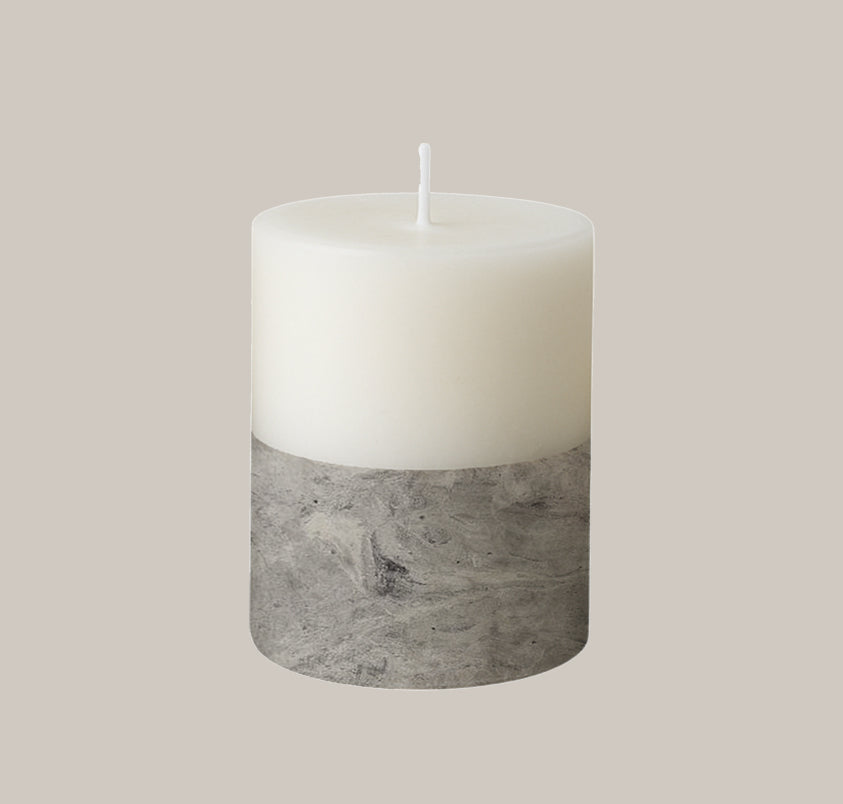 Velón Decorativo M10 | EcoMarmol & Soya